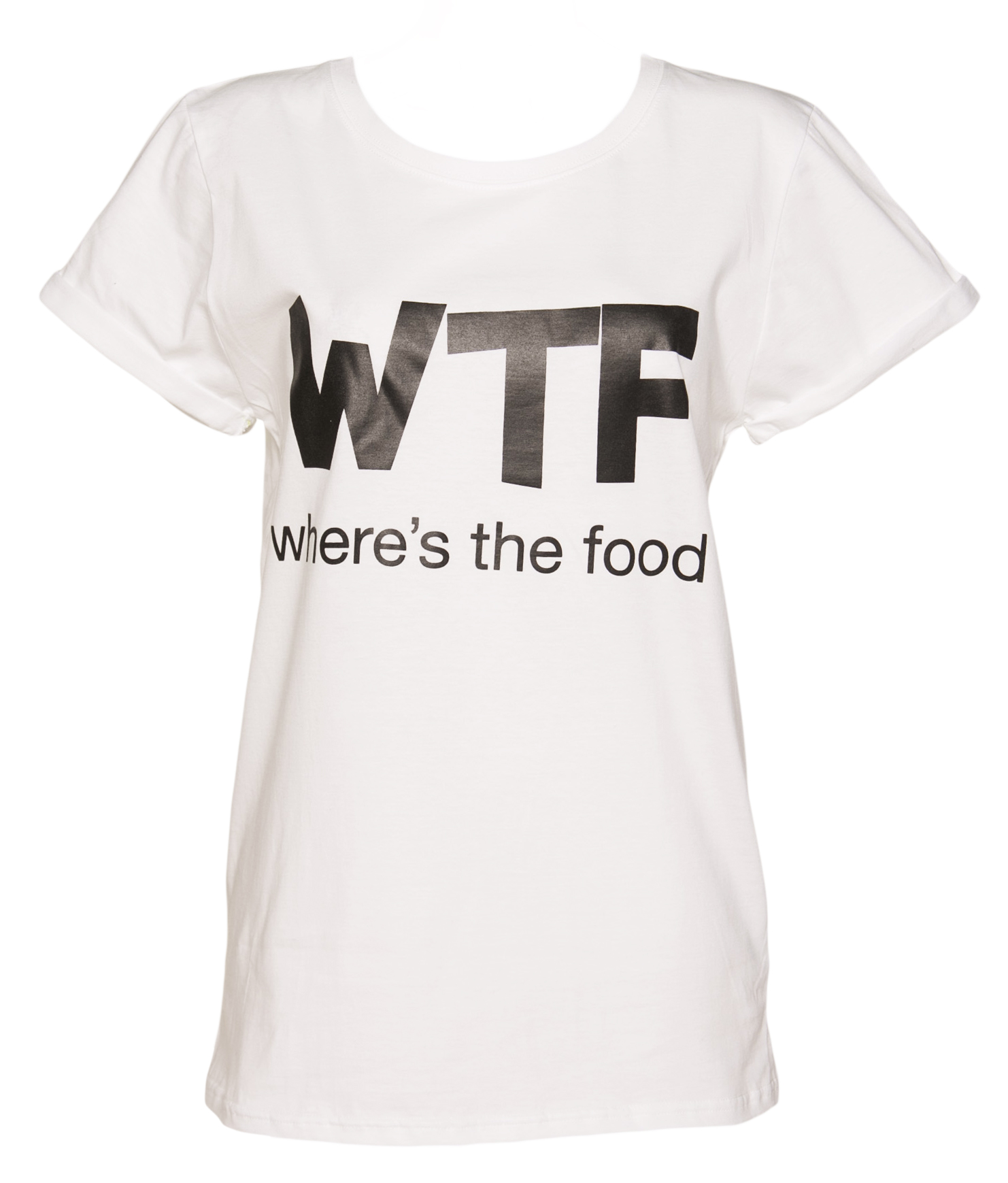Local Heroes Ladies WTF Wheres The Food T-Shirt