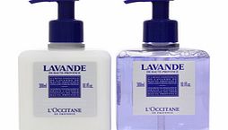 L`Occitane Lavender Hand Wash and Hand Lotion Duo