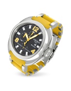 Locman Mare Titanium Yellow Chronograph Dive Watch
