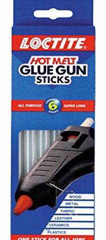 639713 6-Refill Sticks for Hot Melt Adhesive Glue Gun