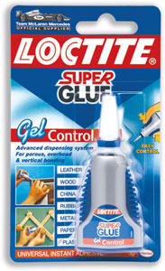 Super Glue Gel Control Non-drip 3g Ref