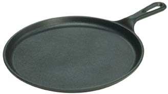 LODGE LOGIC Round Griddle  10-1/2dia.  Depth: 1/2