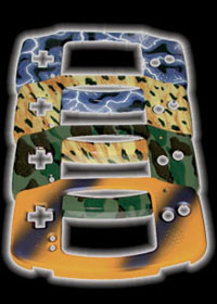 Logic 3 GBA Face Cover Blue Thunder GBA