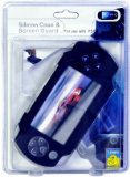 Logic3 Black Silicon Case and Screen Guard (PSP)