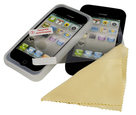 logic 3 Protector Pack for iPhone 4