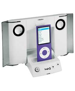Logic3 i-Station 11 White iPod Speaker and Docking Station