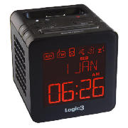Logic3 i-Station Timecube Black