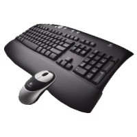Logitech Cordless Desktop Deluxe Optical Keyboard & Mouse PS2/USB (967283)