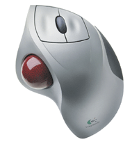 LOGITECH CORDLESS TRACKMAN WHEEL MOUSE 758647