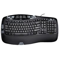 Logitech Cordless Wave Desktop Keyboard and Mouse USB