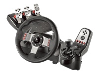 LOGITECH G27 Racing Wheel - wheel, pedals and