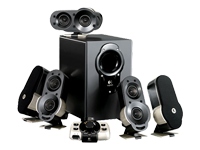 Logitech G51 Surround Sound Speaker System - PC multimedia home theatre speaker system