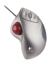 TRACKMAN WHEEL MOUSE 3 BTN USB PS2