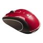 Logitech V320 Cordless Optical Mouse Red