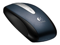 Logitech V500 Cordless Optical Notebook Mouse Black