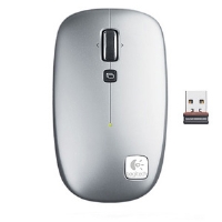 Logitech V550 Nano Cordless Laser Mouse Grey