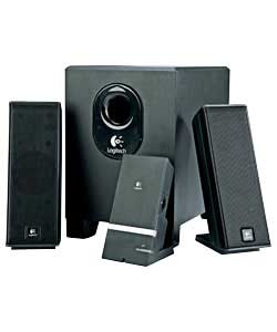 logitech X240 2.1 Speakers with MP3 Cradle