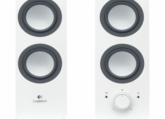 Logitech Z200 Speaker - Snow White