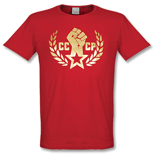 logoshirt CCCP Emblem SF Tee - Red
