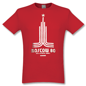 Moscow and#39;80 Tee - Red