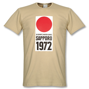 Sapporo 1972 Tee - Beige