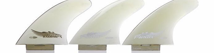Lokbox TK Smoke Tri Fin Set - Medium/ Large