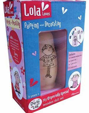 Lola Loves Charlie and Lola Wooden Doll Set