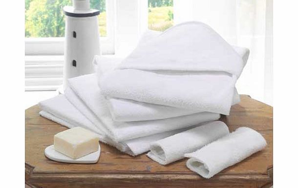 Lollipop Lane 6 Piece Bath Time Bale - White