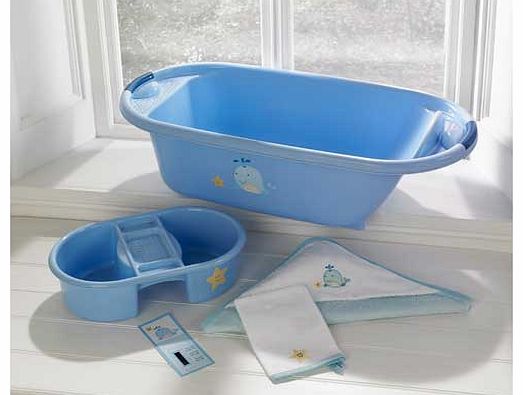 Blue Whale Bath Set