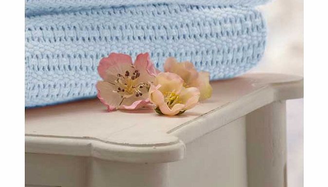 Lollipop Lane Cellular Blanket - Blue