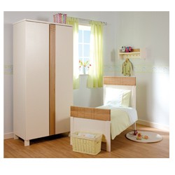 Lakeside 4 Piece set Cotbed  Wardrobe and