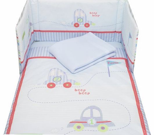 Lollipop Lane Liquorice Corner Beep & Brum Bedding Bale (4-Piece)