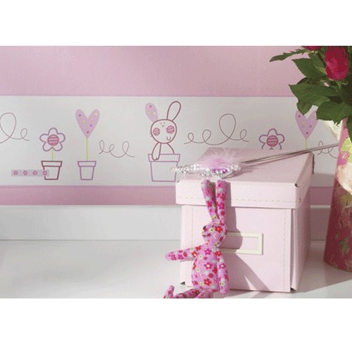 Lollipop Lane Rosie Posy - Wallpaper Border