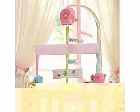 Lollipop Lane Tweet Street Cot Mobile