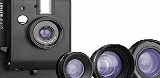 Lomography Instant Camera   3 Lenses Black Edition