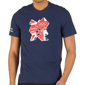 Mens Union Jack T-Shirt Navy