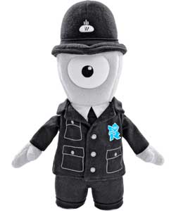London 2012 Olympics Wenlock Policeman Soft Toy