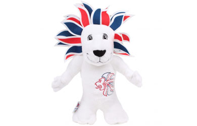 London 2012 Pride Lion 20cm Soft Toy