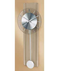 london clock company Printed Glass Pendulum Wall Clock