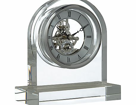 Crystal Dome Skeleton Clock