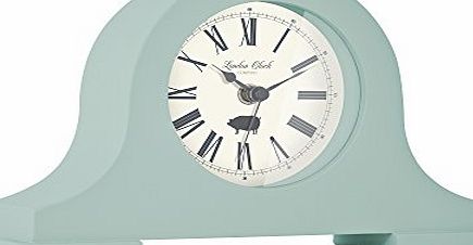 London Clock Since 1922 London Clock 1922 - Farmhouse Collection - Truffle - Duck Egg Napoleon Mantel Clock