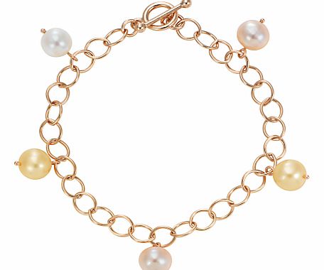 London Road 9ct Rose Gold and Pastel Cultured