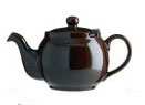 LONDON TEAPOT With Strainer Brown 4 Cup