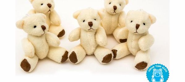 London Teddy Bears NEW Cute And Cuddly Little Teddy Bear X 5 - Gift Present Birthday Xmas