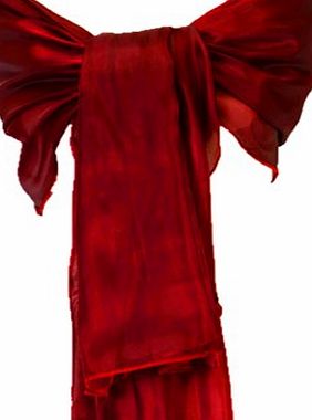 LondonProm Burgundy Silky Iridescent Wrap Stole Shawl For Weddings Bridal Bridemaids amp; Evenings Wear (200cm *75cm, Burgundy)