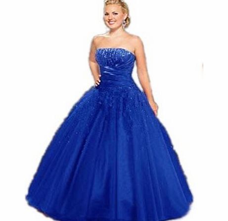 LondonProm JL09 BLUE SIZE 10-24 Evening Dresses party full length prom gown ball dress robe (18)