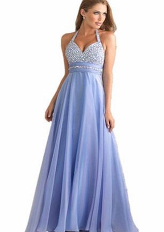 LondonProm TL8 - 6 colour size 6-14 Evening Dresses party full length prom gown ball dress robe (16, LIGHT BLUE)