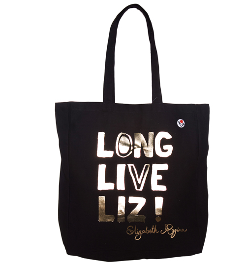 LONG Live Liz Diamond Jubilee Tote Bag