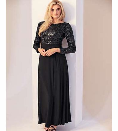 LONG Sequin Top Dress