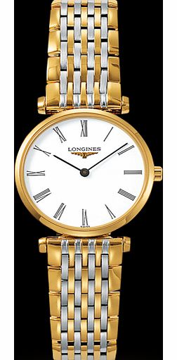 Longines La Grande Classique ladies with white